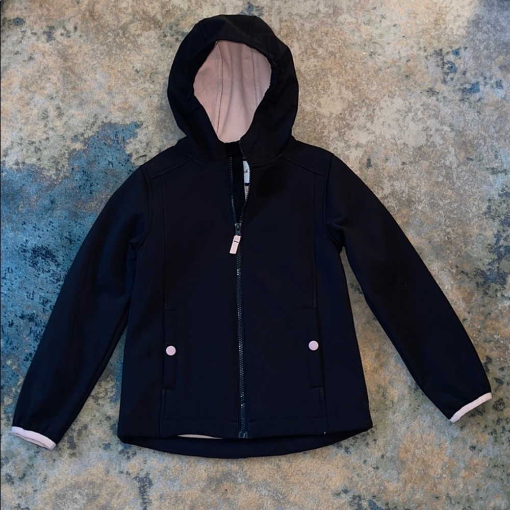 New Without Tags Girls Softshell Rain Jacket